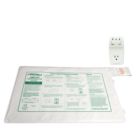 Smart Outlet with GBT-SMSWI - 20"x30" CordLess® - 1 year bed pad