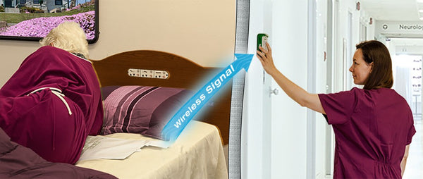 TL-2100G Quiet CordLess® Fall Prevention Monitor with GBT-WI - 20"x30" CordLess® - 1 year bed pad