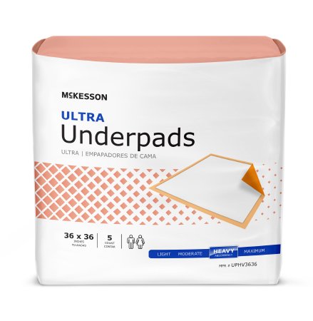 McKesson Ultra Unisex Disposable Underpads - Heavy Absorbency