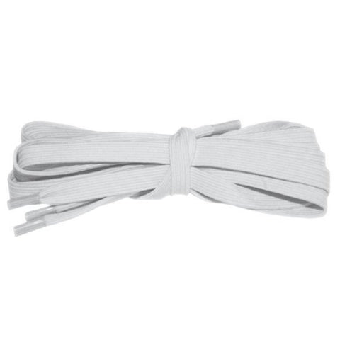 Norco® Elastic Shoelaces, Deluxe White - 2 Pairs