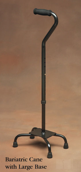 Bariatric Quad Cane -  Bariatric Canes- Quad Large