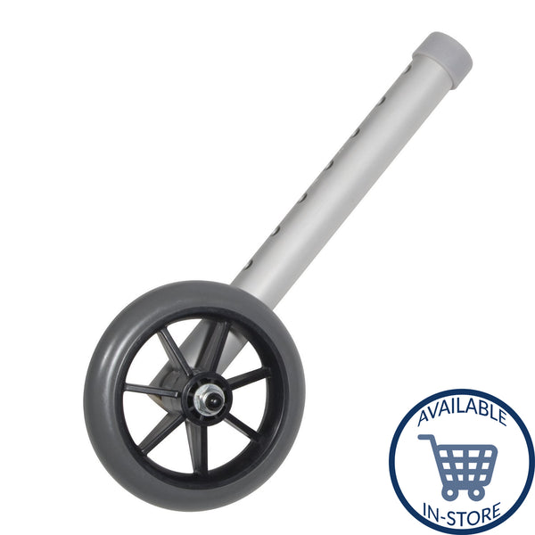 Universal Walker Wheels, 5", 1 Pair