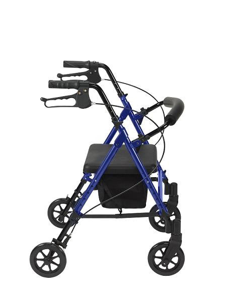 Adjustable Height Rollator with 6" Wheels