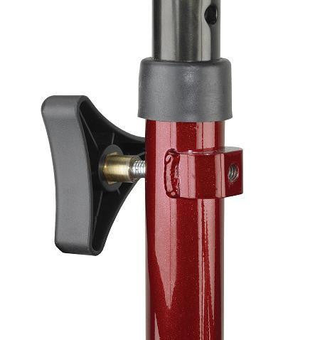 Adjustable Height Rollator with 6" Wheels