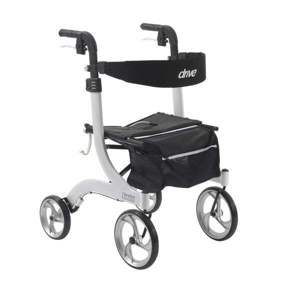 Nitro Euro Style Walker Rollator, White