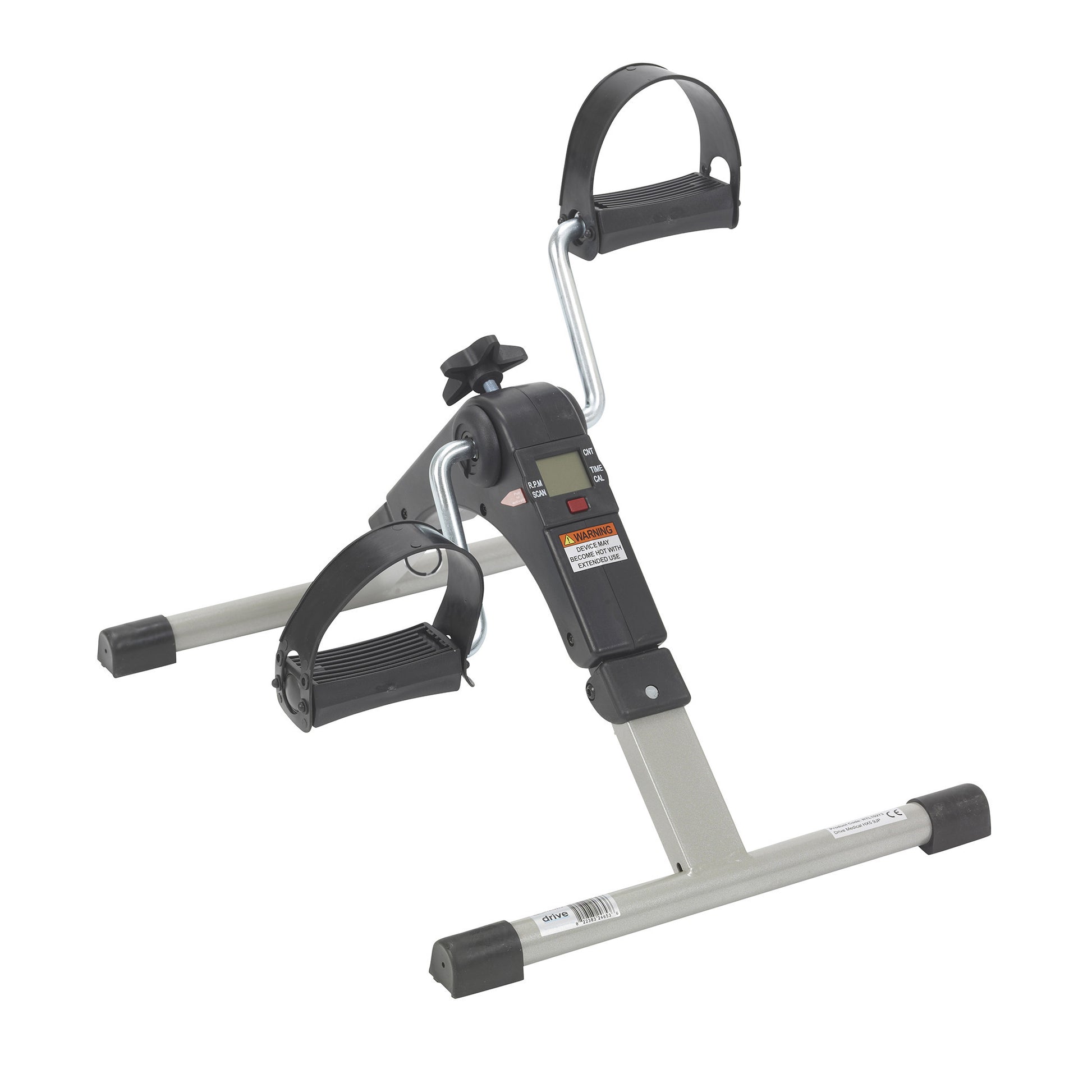 Folding Exercise Peddler with Electronic Display, Black (RTL10273)