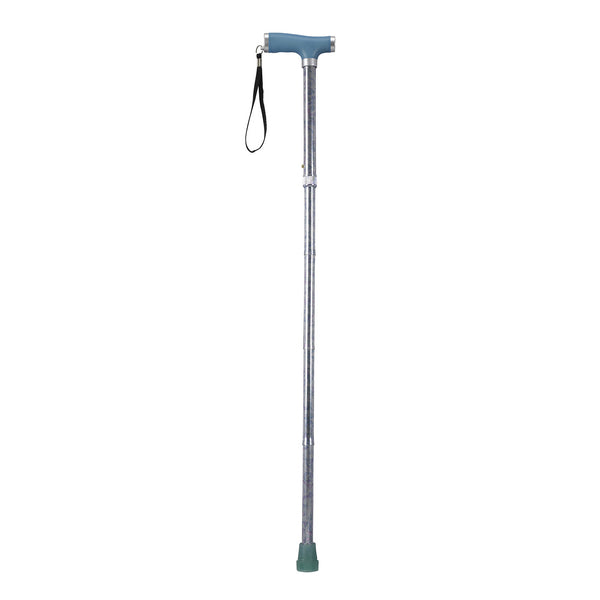 Folding Cane with Glow Gel Grip Handle, Celebration