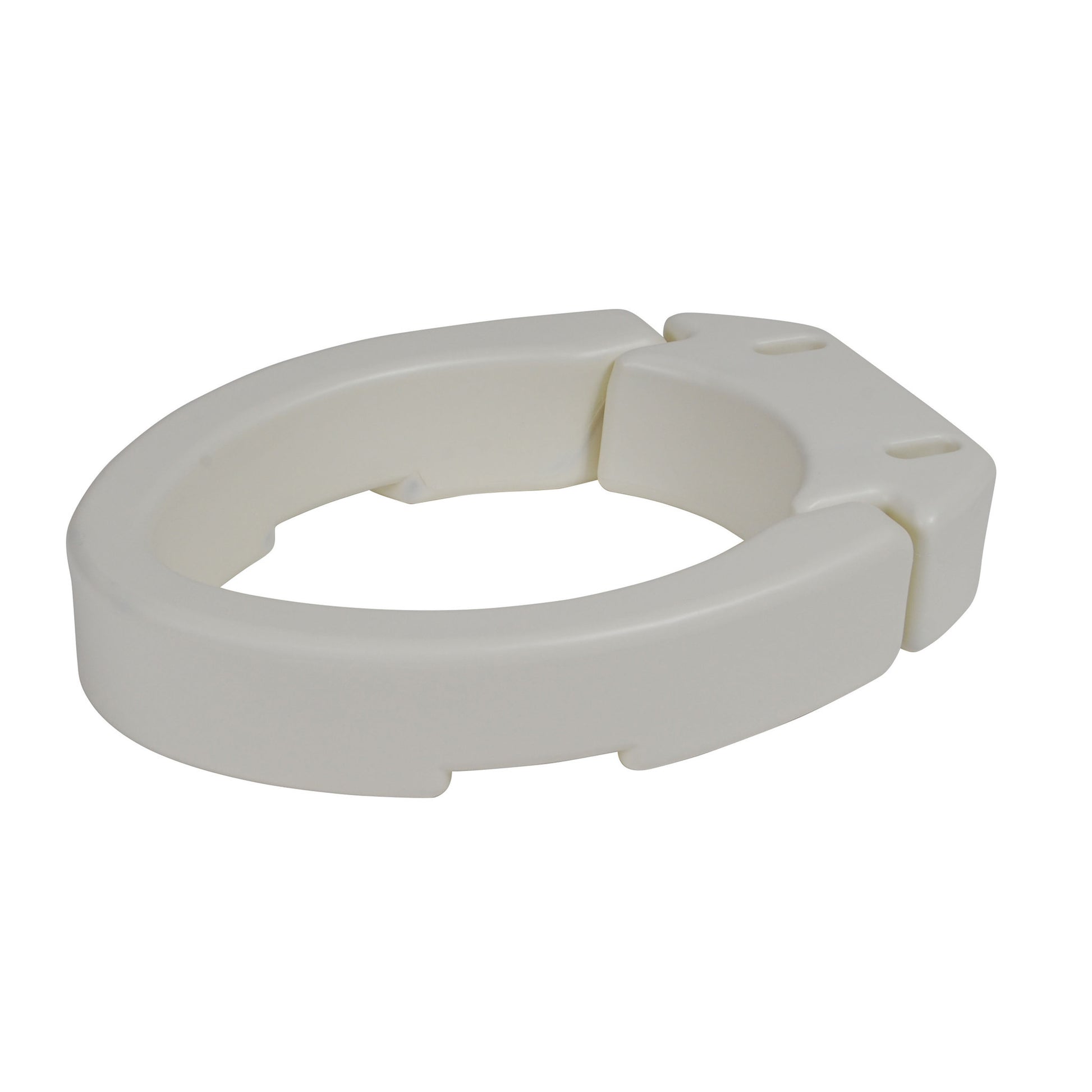 Hinged Toilet Seat Riser, Elongated Seat (RTL12608)