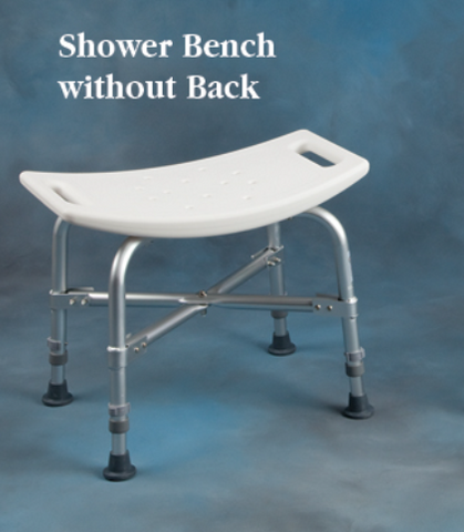 Bariatric Shower Bench without Back