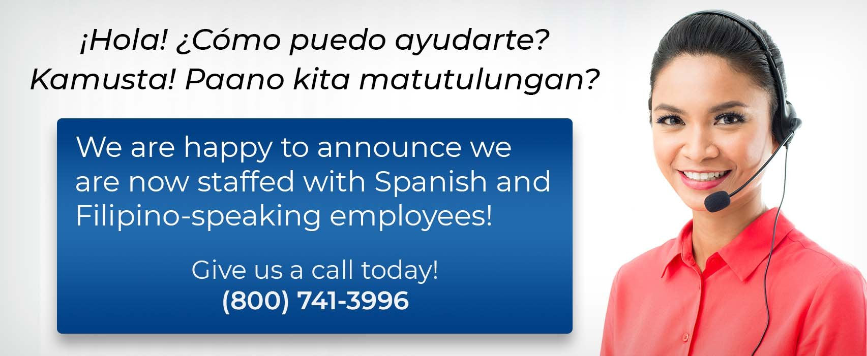 Spanish and Filipino speakers